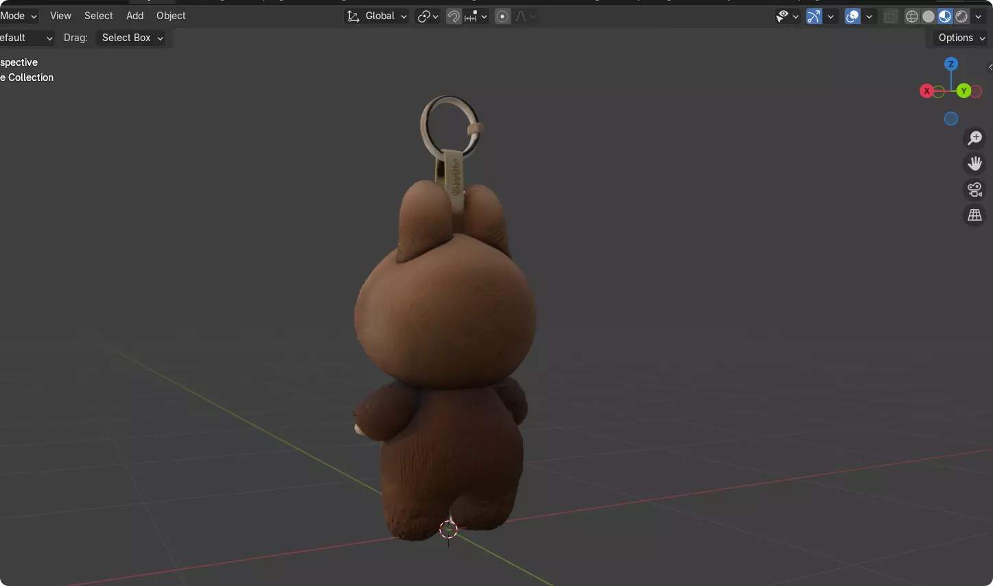 Realistic POP MART Labbubu Trendy Collectible Toy 3D model_13