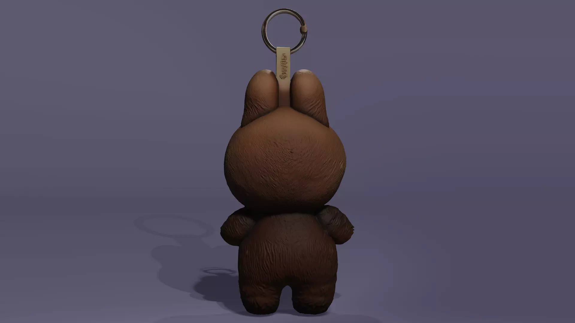 Realistic POP MART Labbubu Trendy Collectible Toy 3D model_3