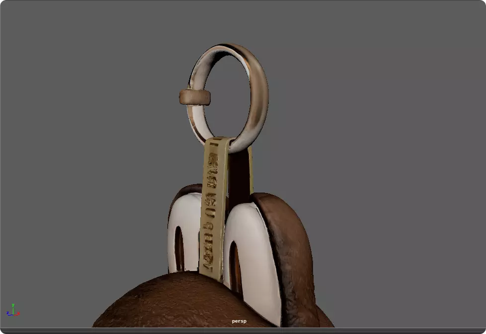 Realistic POP MART Labbubu Trendy Collectible Toy 3D model_15