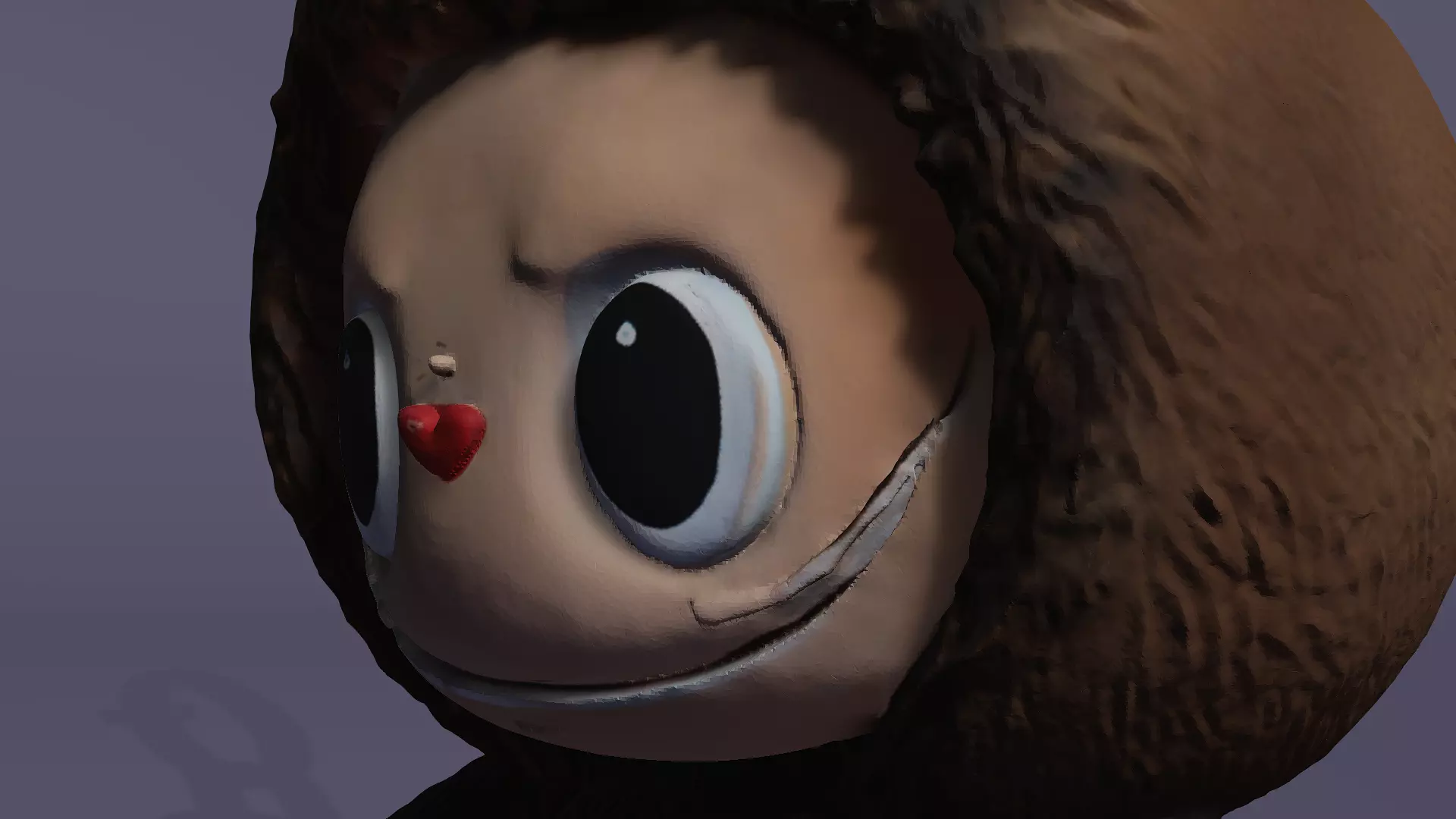 Realistic POP MART Labbubu Trendy Collectible Toy 3D model_5