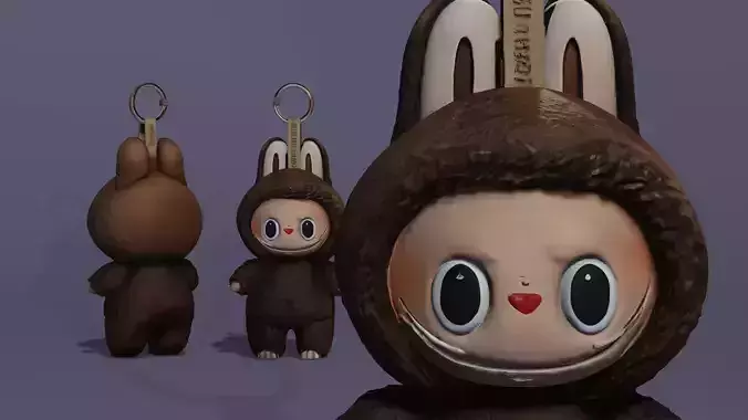 Realistic POP MART Labbubu Trendy Collectible Toy