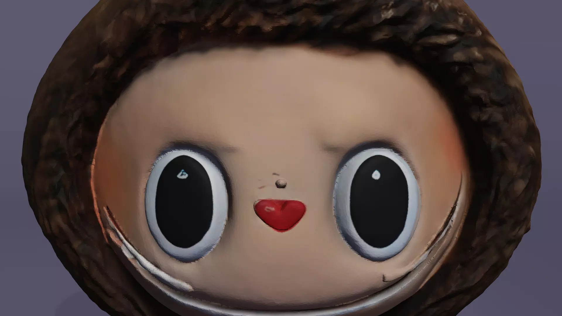 Realistic POP MART Labbubu Trendy Collectible Toy 3D model_4