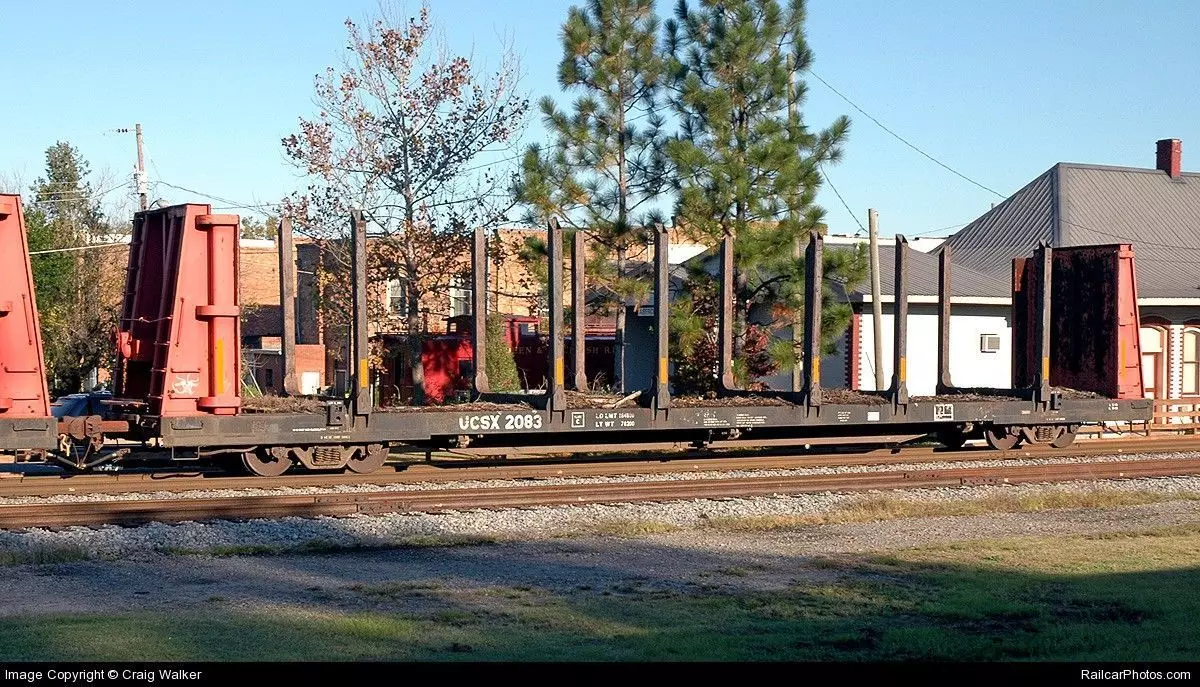 HO Johnstown America 70 Bulkhead Flatcar 3D print model_5