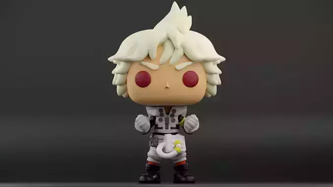 Rudo Surebrec Funko pop from Gachiakuta 3D print model