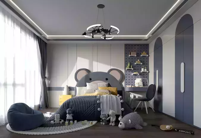 Kids Bedroom Interior