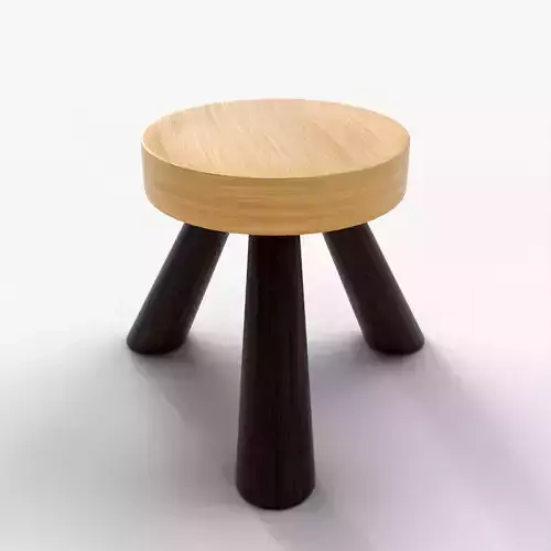 Minimalist Wooden Stool