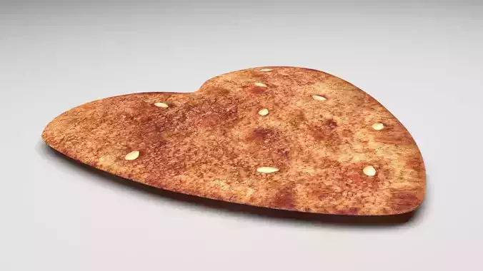 Heart Cinnamon Cracker