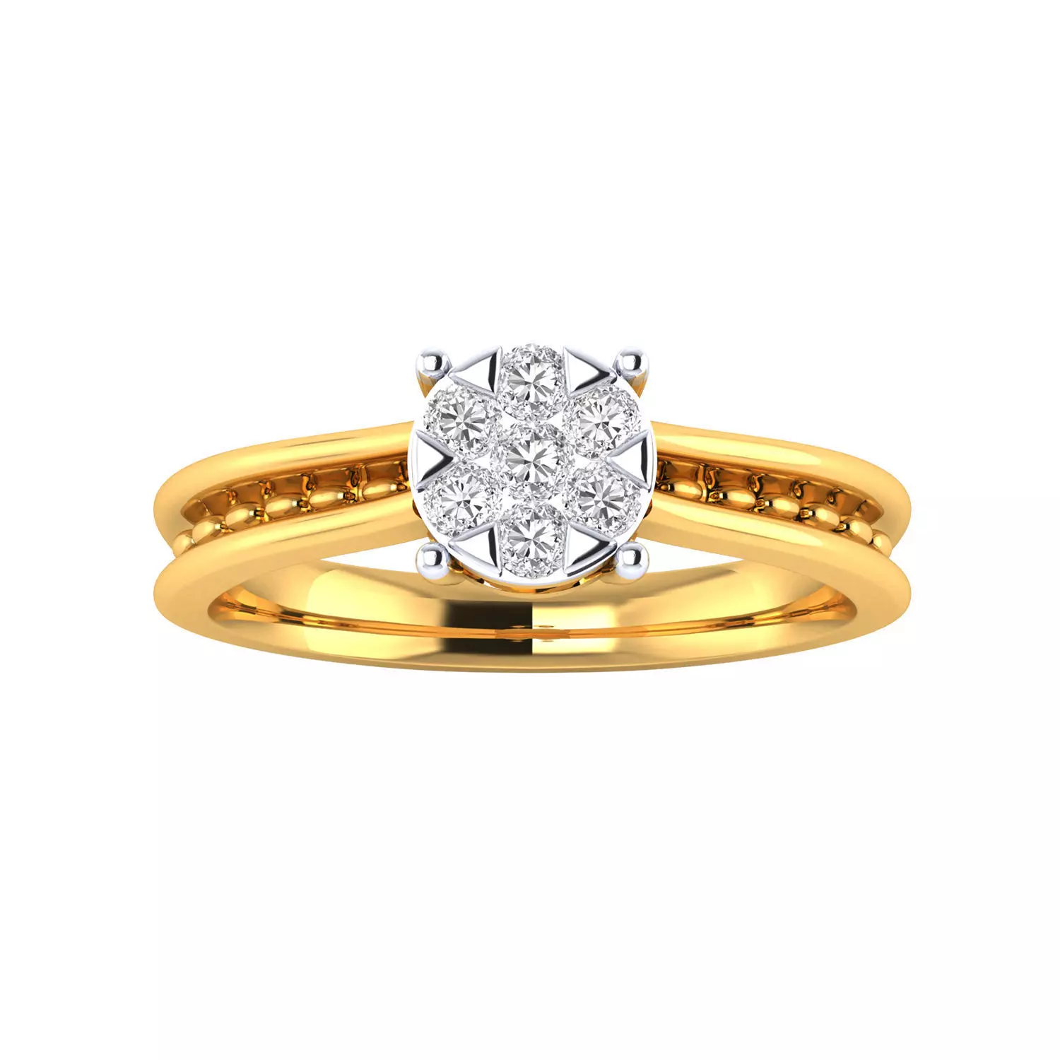 Women Ring Render 3dm STL MTL SLC JCD OBJ FBX Details 3D print model_24