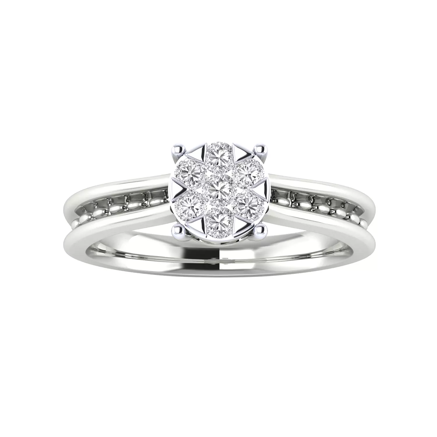 Women Ring Render 3dm STL MTL SLC JCD OBJ FBX Details 3D print model_16