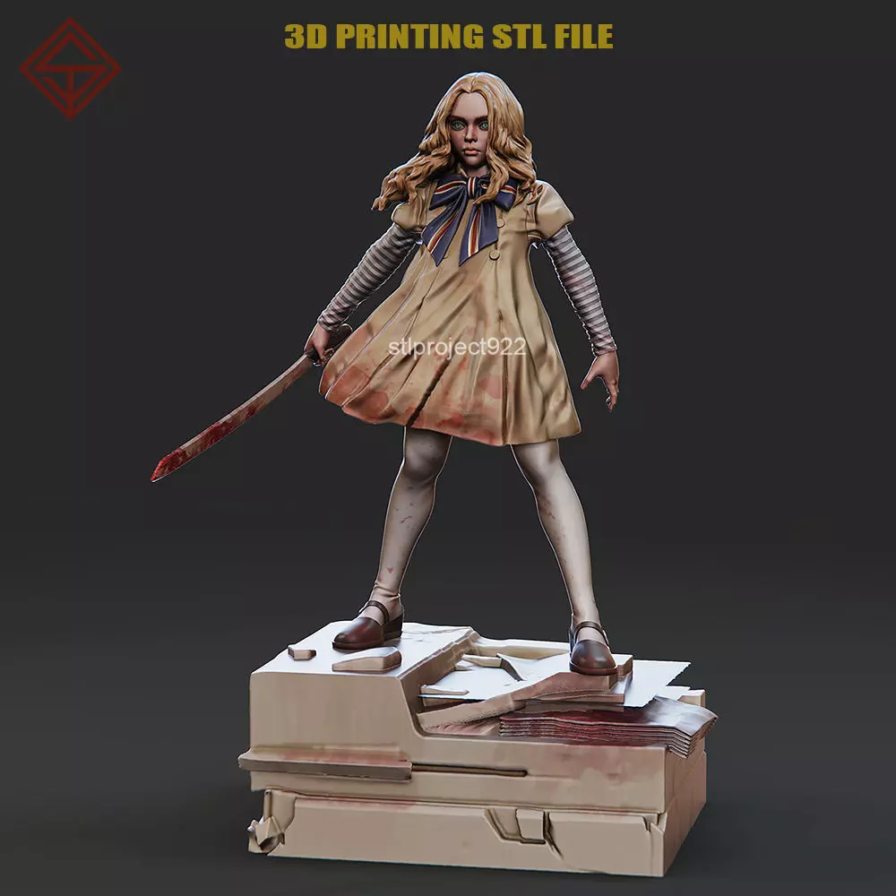 Megan 3D print model