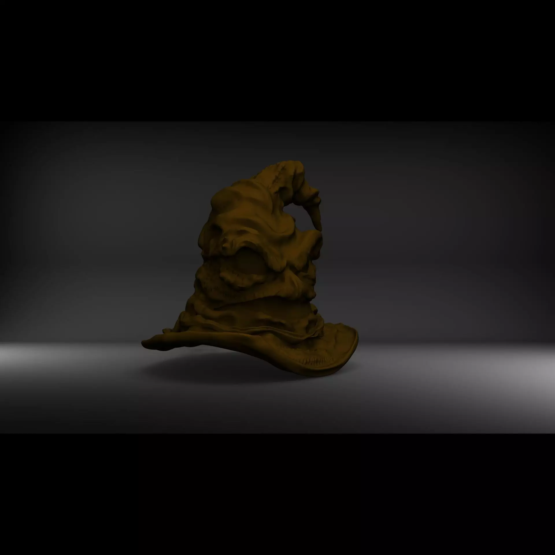 Sombrero seleccionador de Harry Potter 3D print model_11