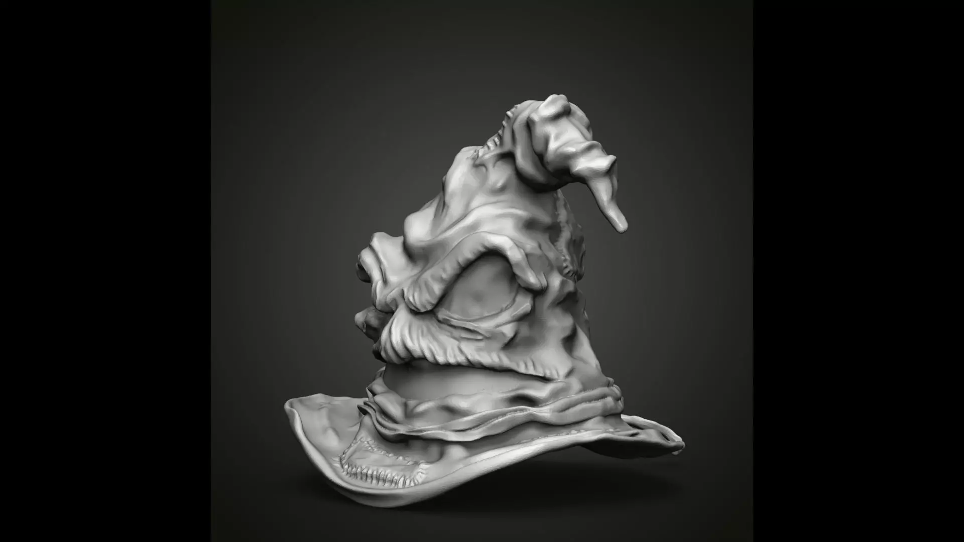 Sombrero seleccionador de Harry Potter 3D print model_7