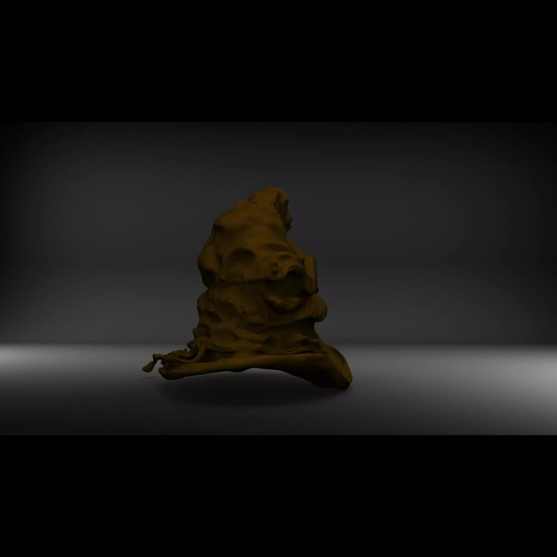 Sombrero seleccionador de Harry Potter 3D print model_12