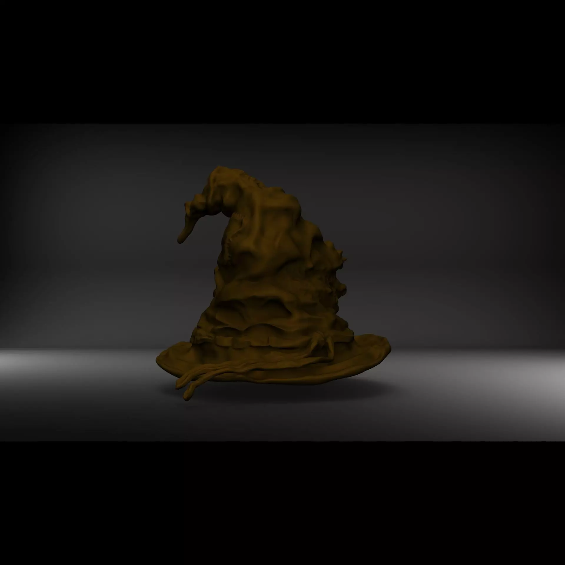 Sombrero seleccionador de Harry Potter 3D print model_14