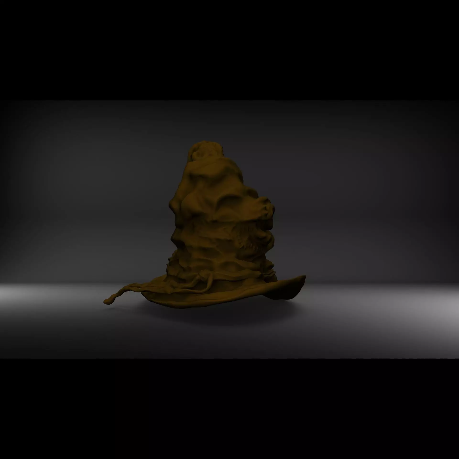 Sombrero seleccionador de Harry Potter 3D print model_13