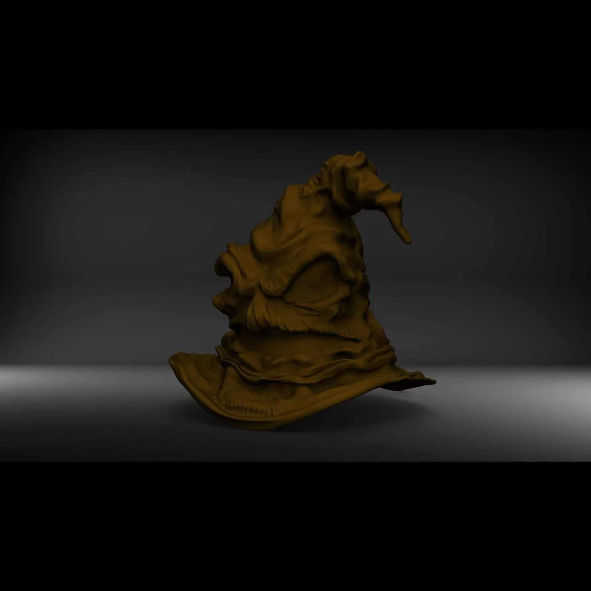 Sombrero seleccionador de Harry Potter 3D print model_17