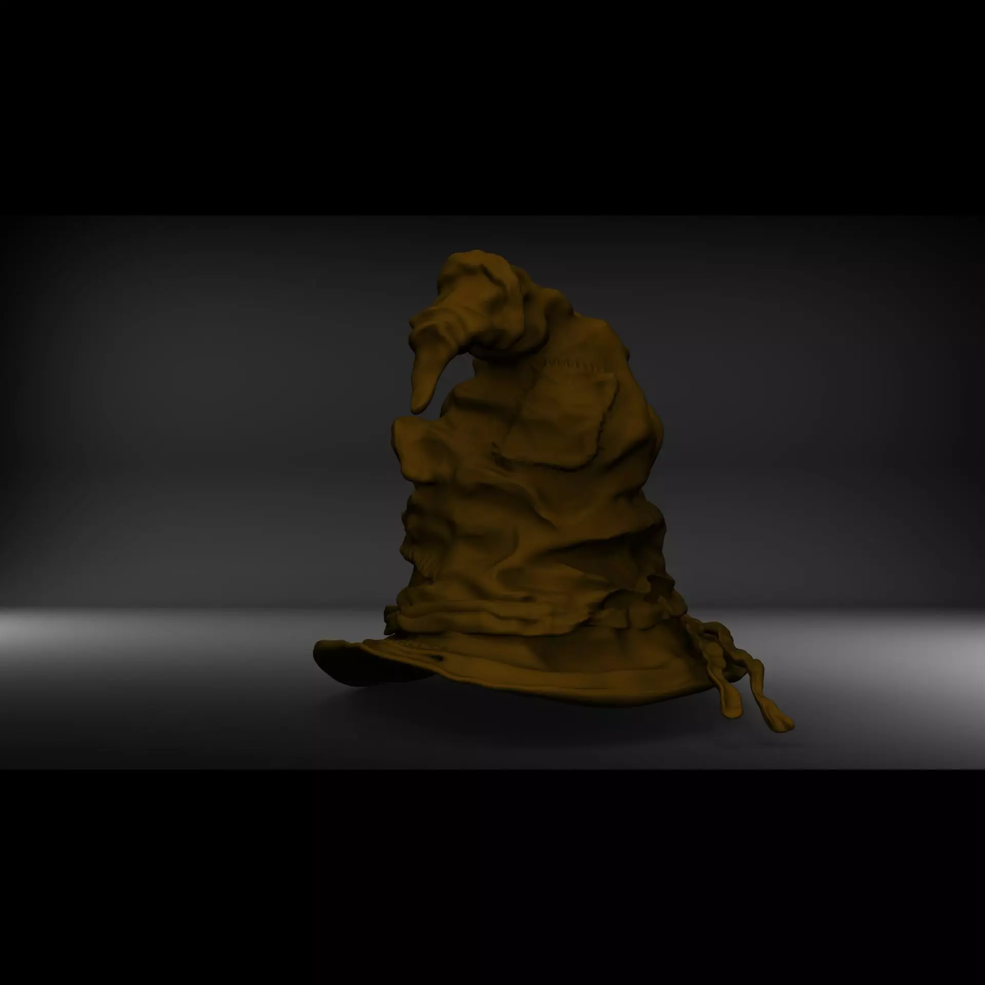 Sombrero seleccionador de Harry Potter 3D print model_15