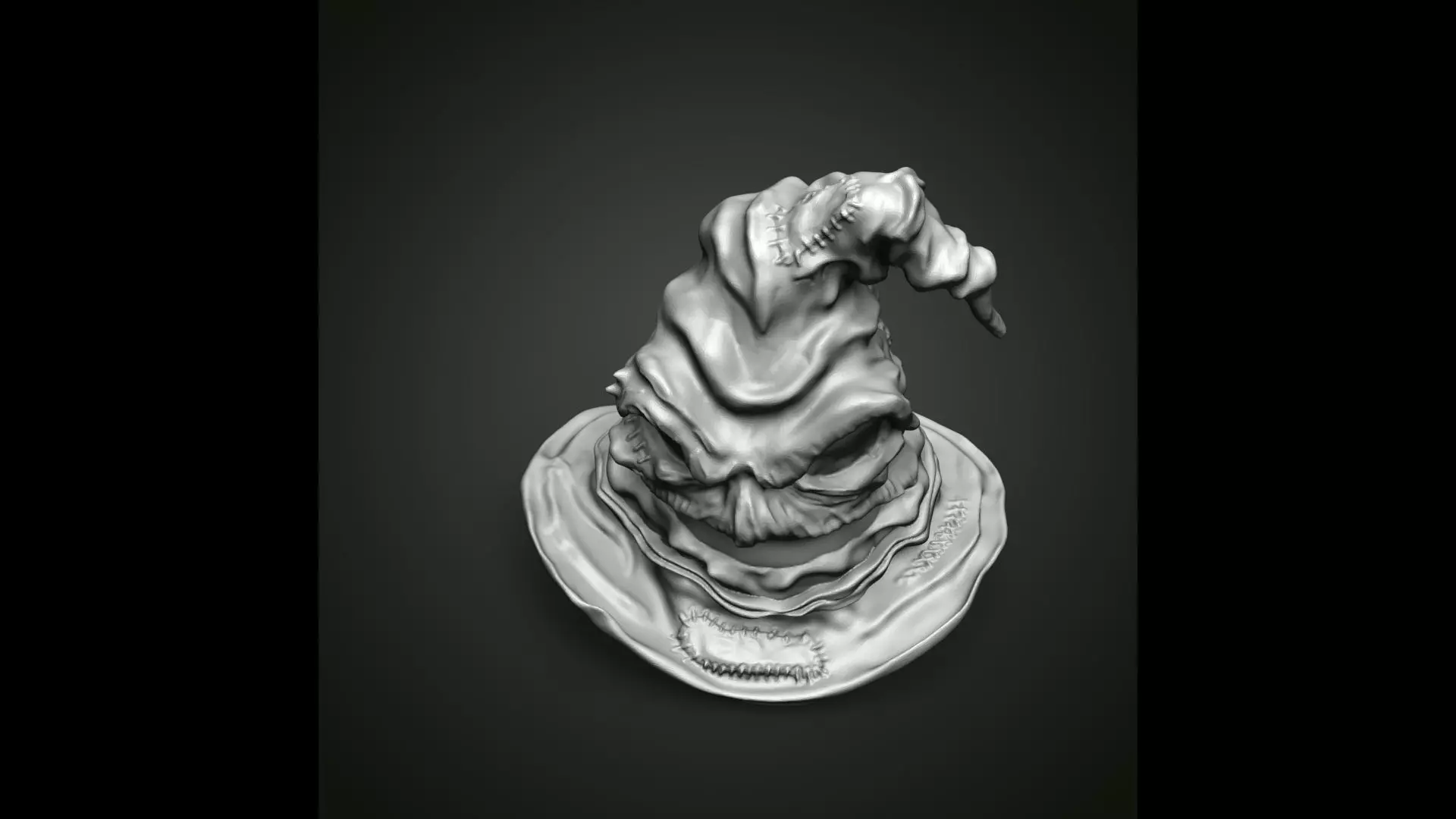 Sombrero seleccionador de Harry Potter 3D print model_8