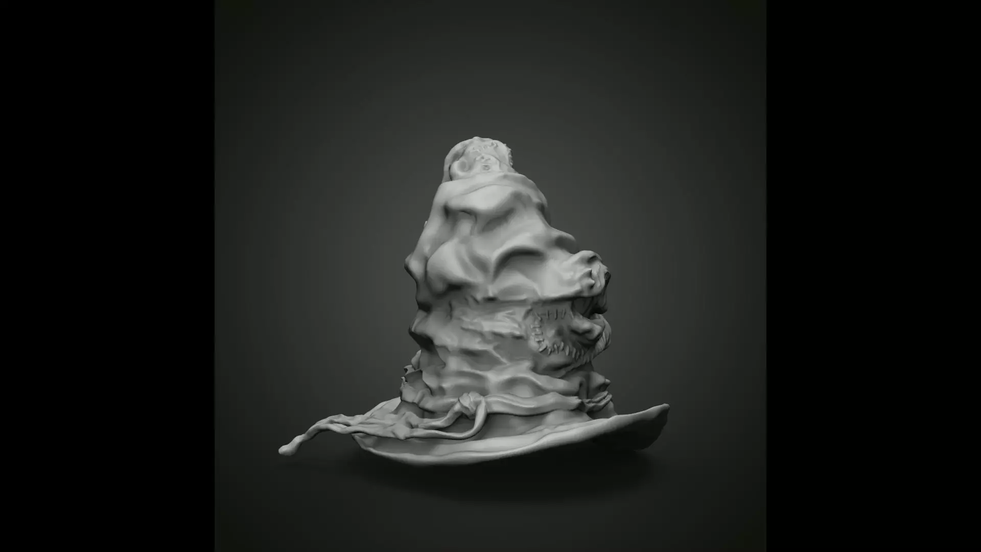 Sombrero seleccionador de Harry Potter 3D print model_3