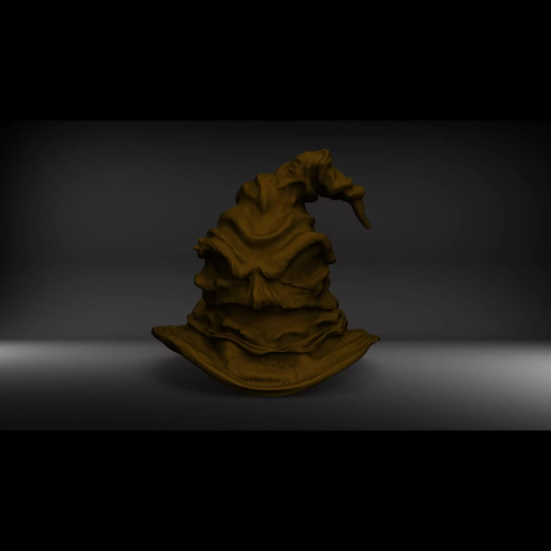 Sombrero seleccionador de Harry Potter 3D print model_10