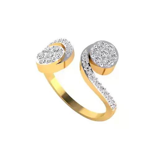 Women Ring Render 3dm STL MTL SLC JCD OBJ FBX Details 