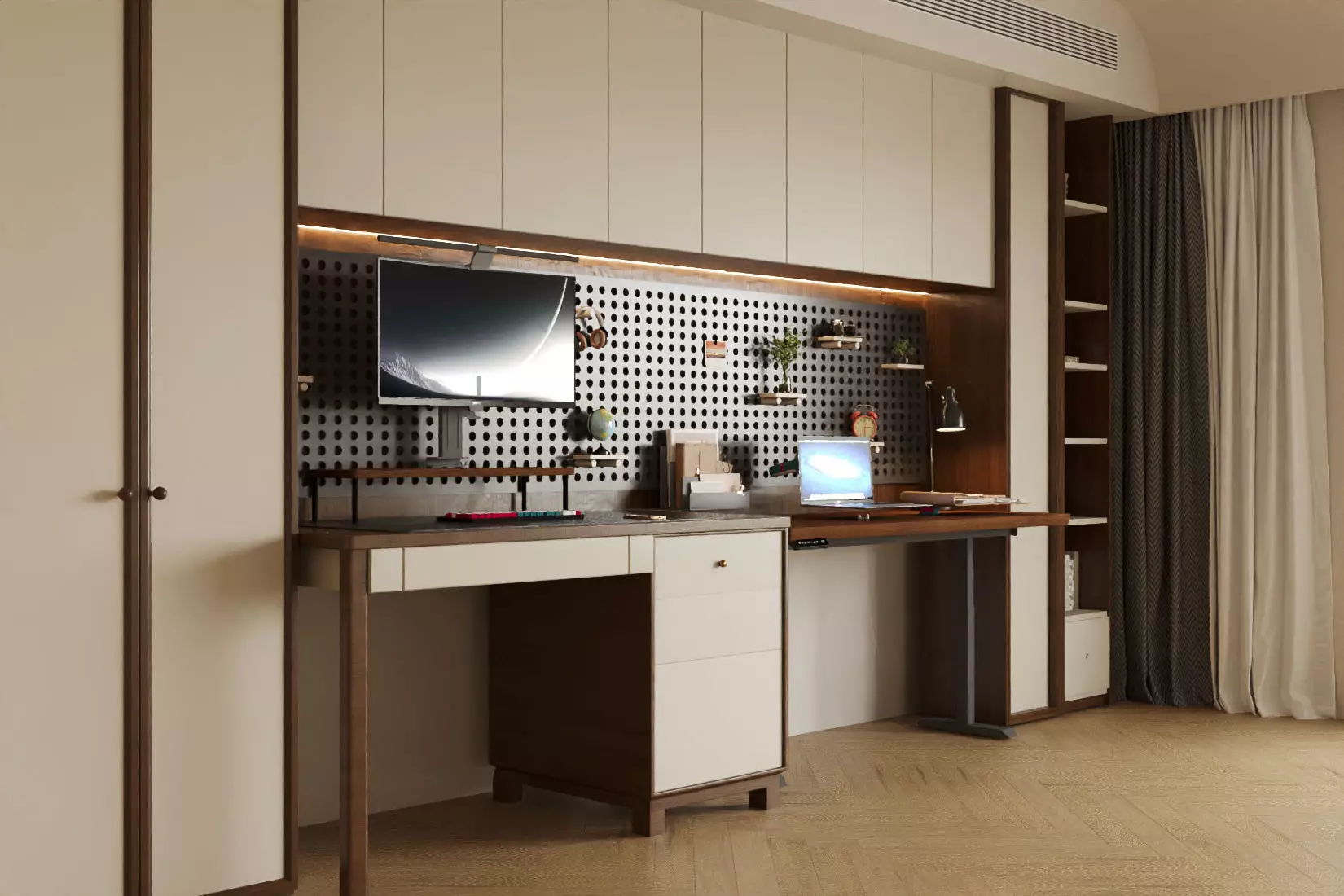 This study study room 3D model 3D model_2