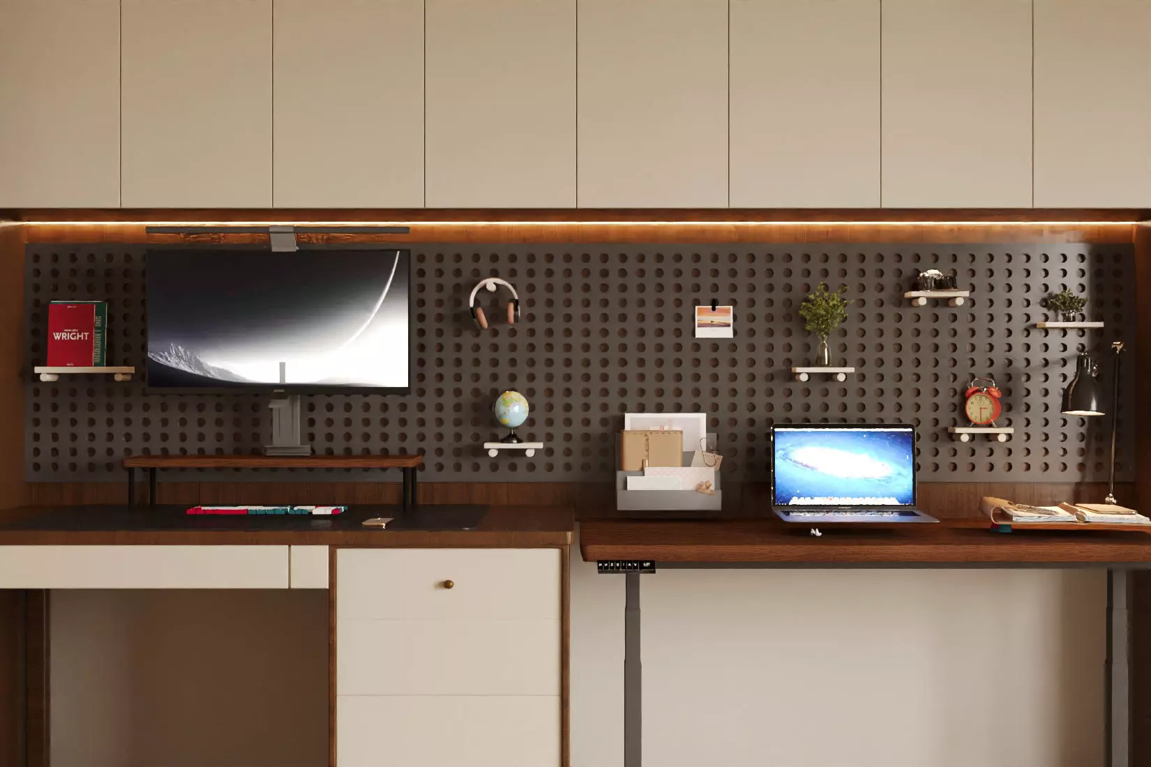 This study study room 3D model 3D model_1