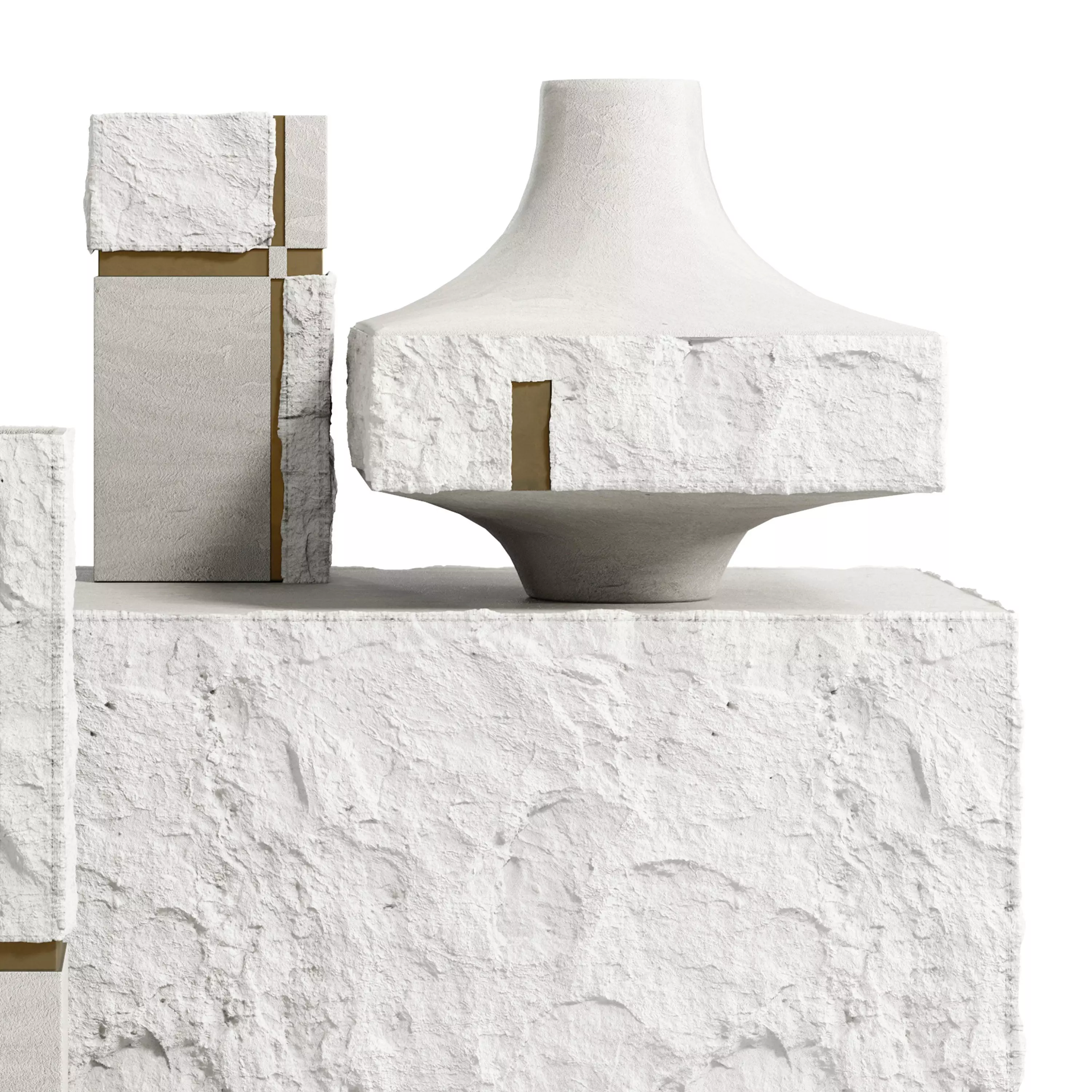 Jan Vogelpoel Convergence Sculptural Vessel CONVERGENCE VESSELS 3D model_2