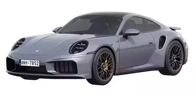 Porsche 911 Turbo S 2026 3D model
