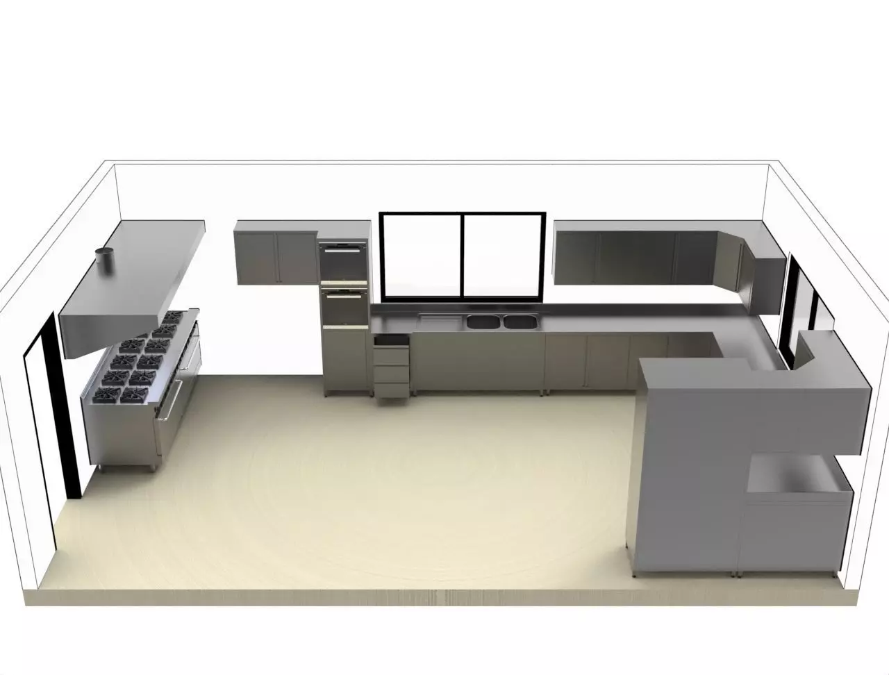 kitchen 21 3D model_0