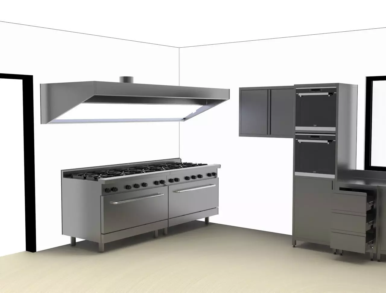 kitchen 21 3D model_9