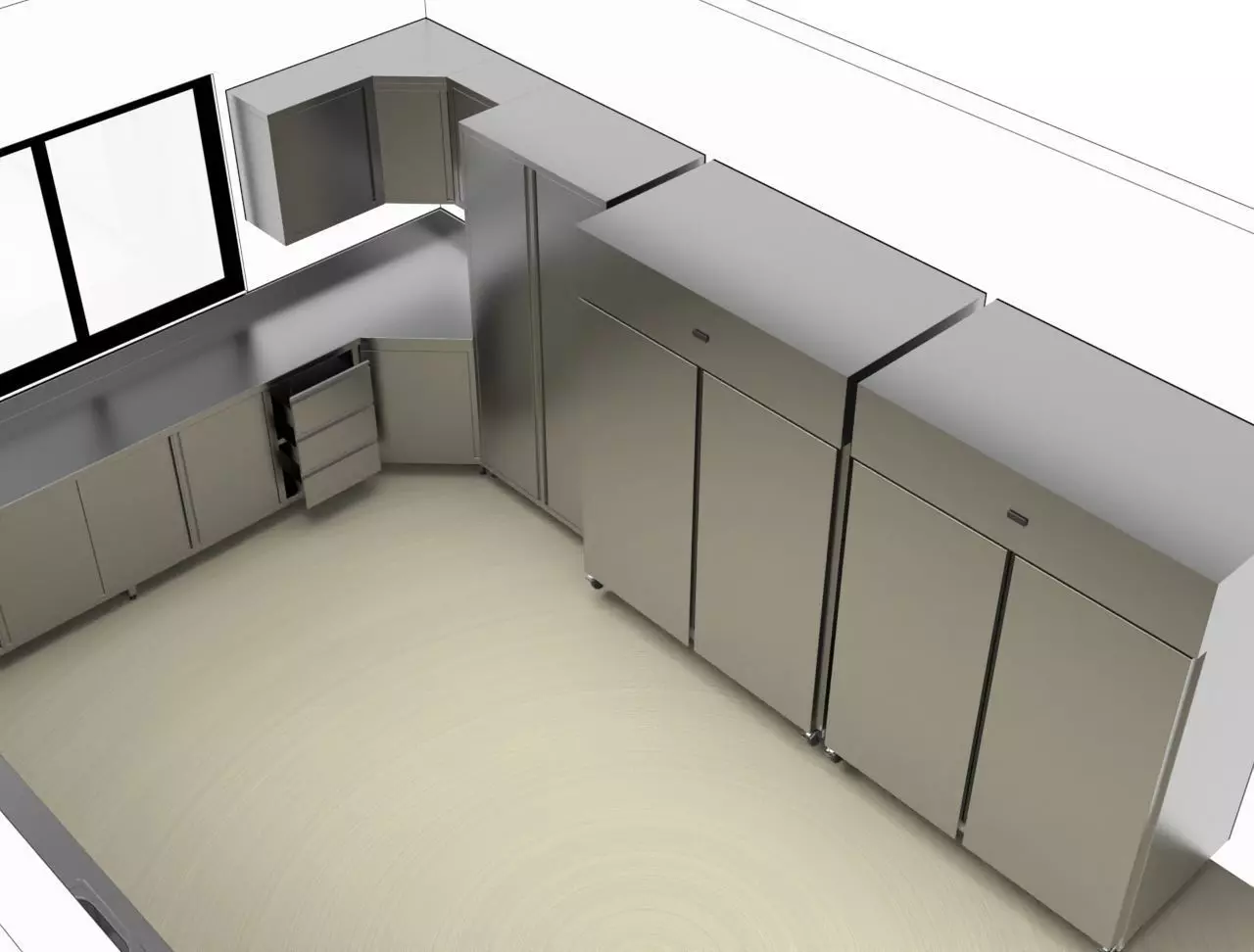 kitchen 21 3D model_3