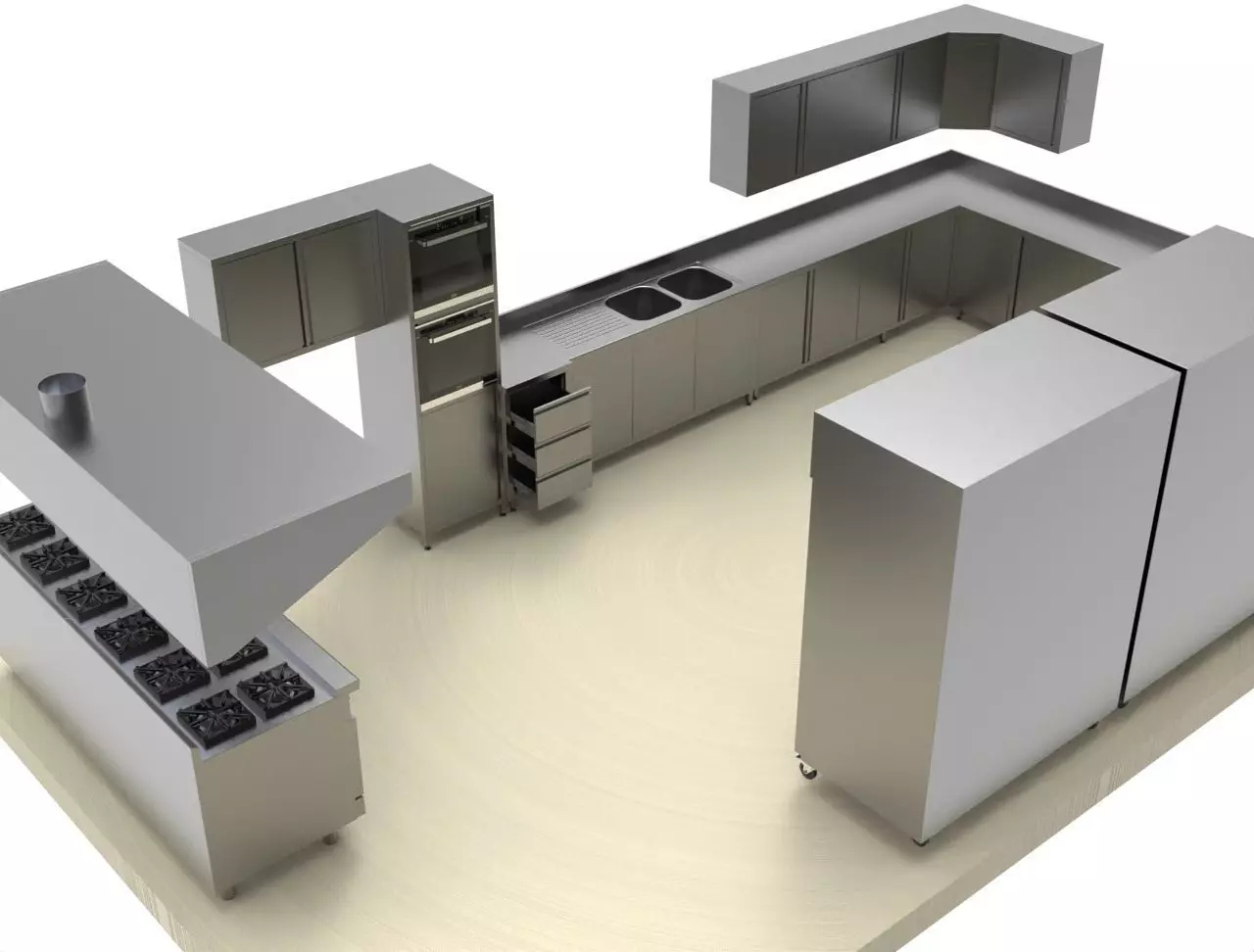 kitchen 21 3D model_7