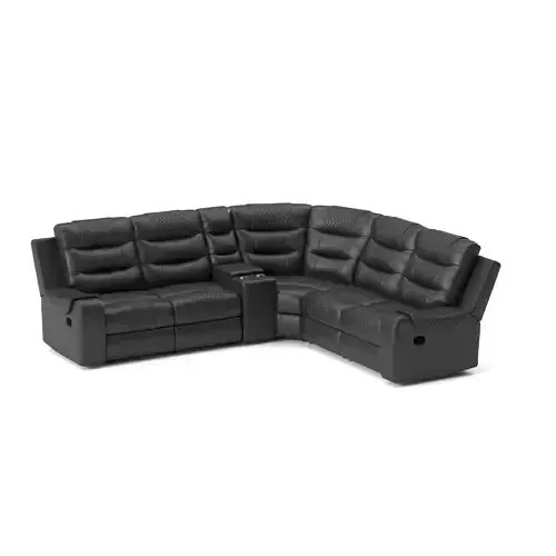 Leather Sofa 