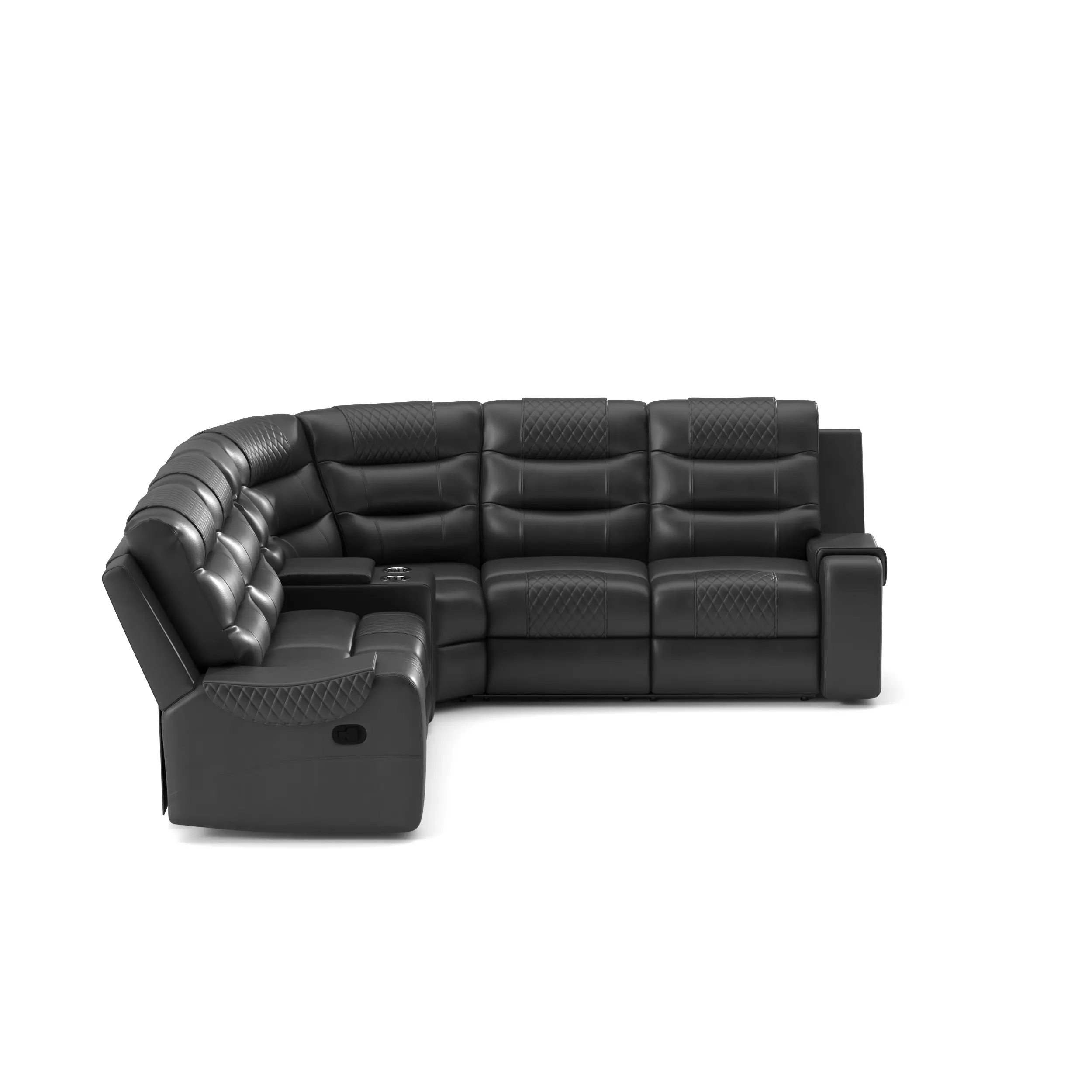 Leather Sofa  3D model_4