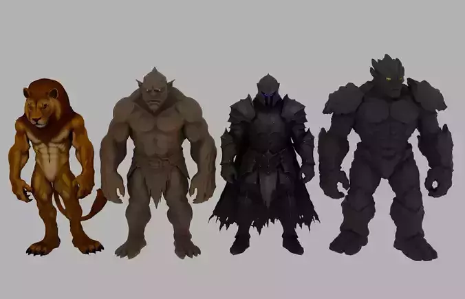 Ultimate Medieval Fantasy Character Pack 