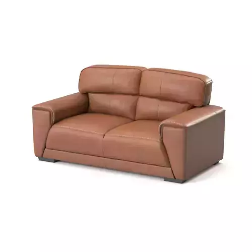 Leather 2 Seater Sofa 