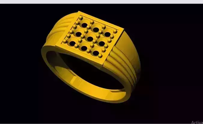 gents ring 3dm file