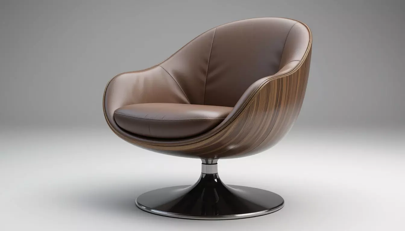 Luxury Modern Chair 3D Model PBR Textures Game Archviz Ready 3D model