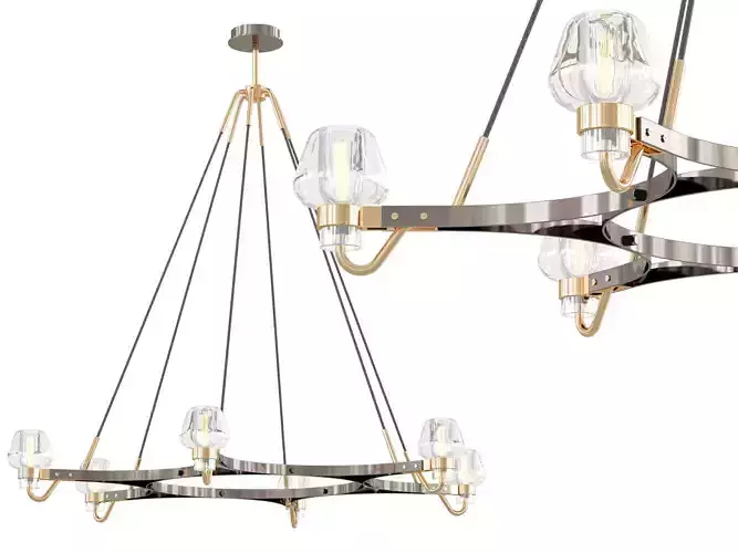 Large Ring Chandelier