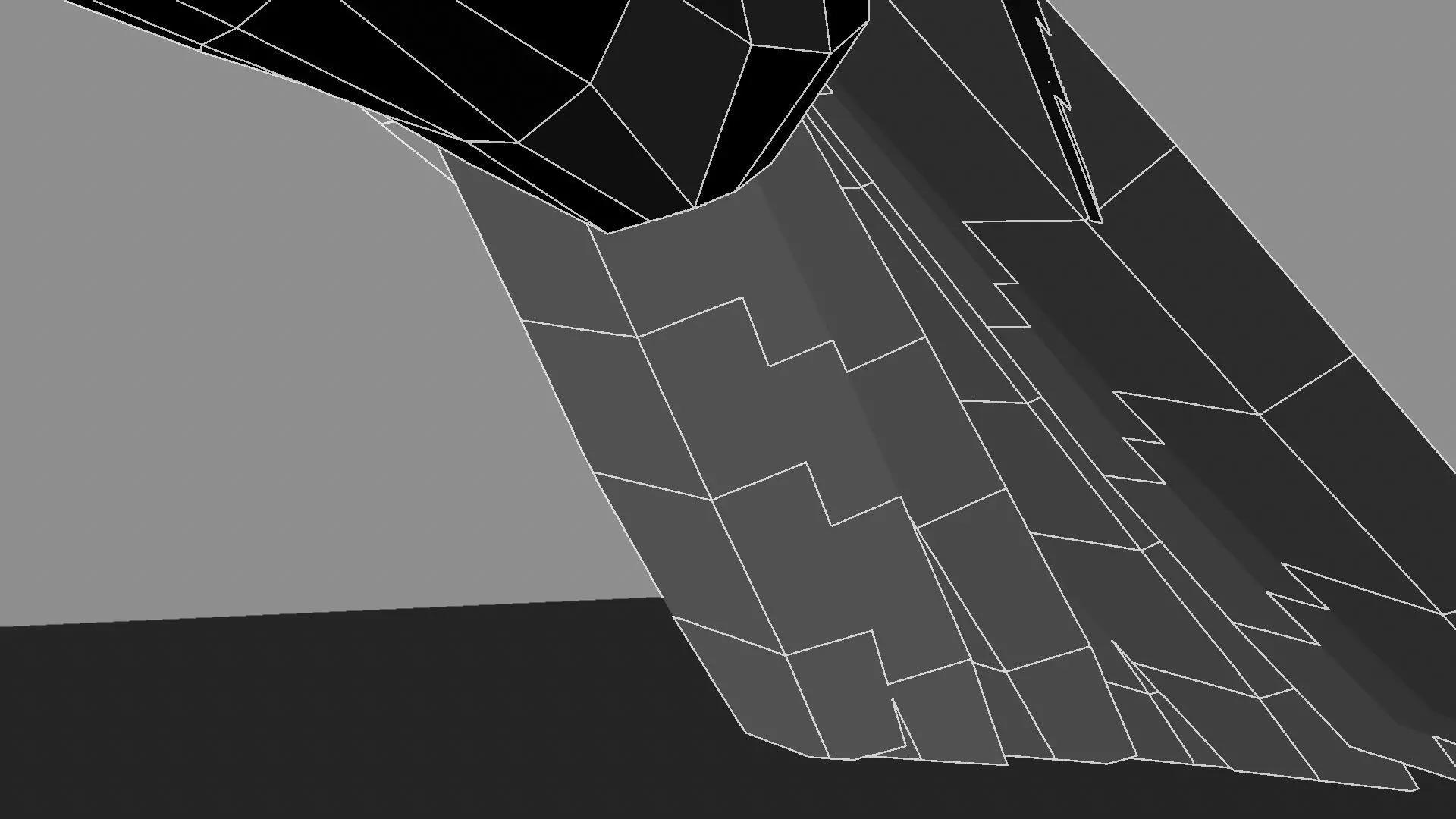 Blue winged mountain tanager close wings 3D model_39