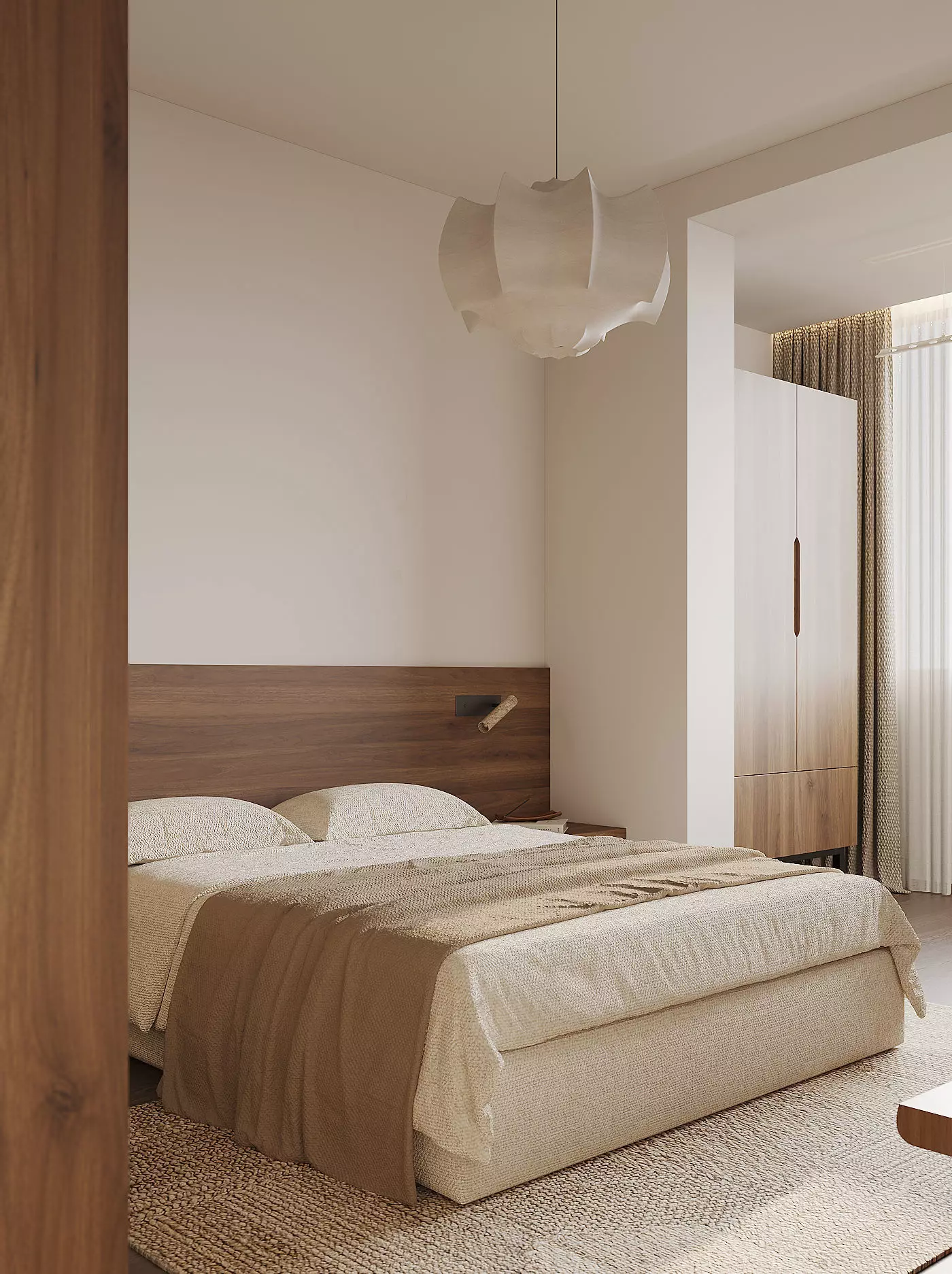 Eclectic interior scene 3D model_17