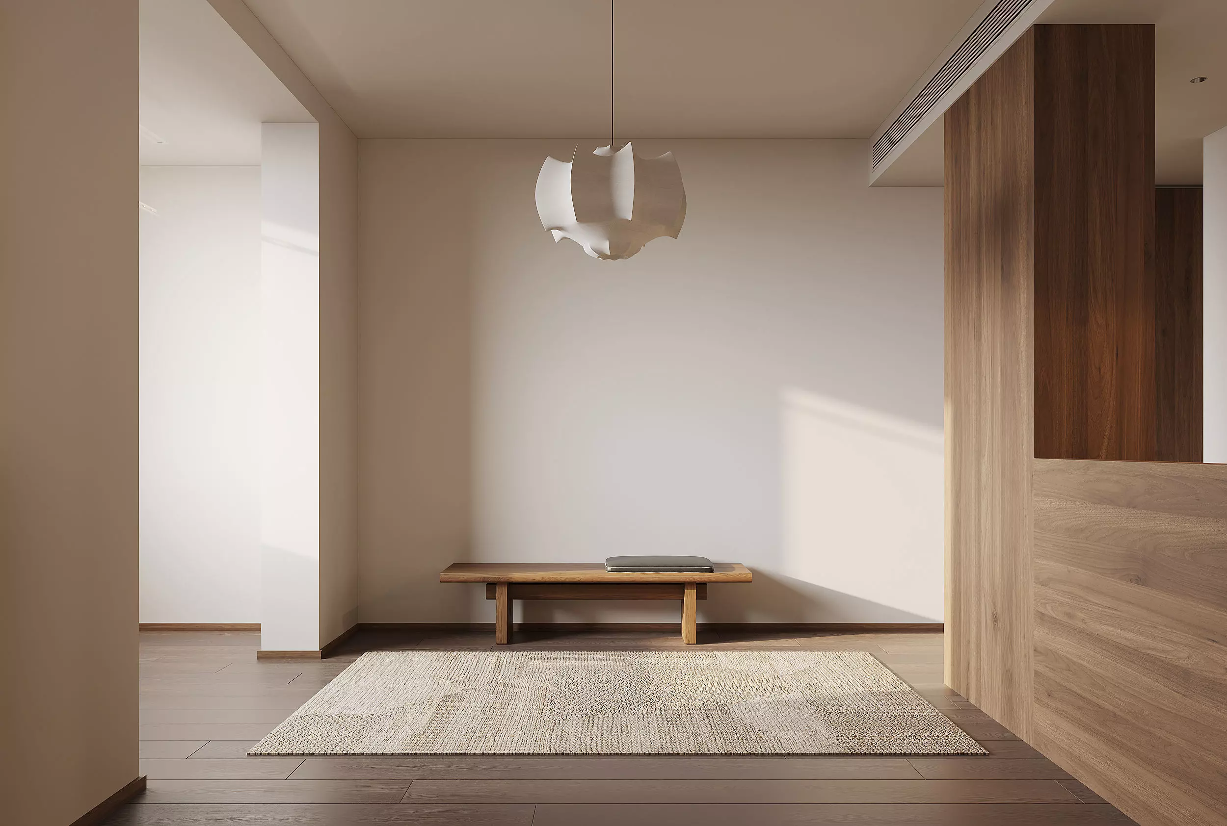 Eclectic interior scene 3D model_4