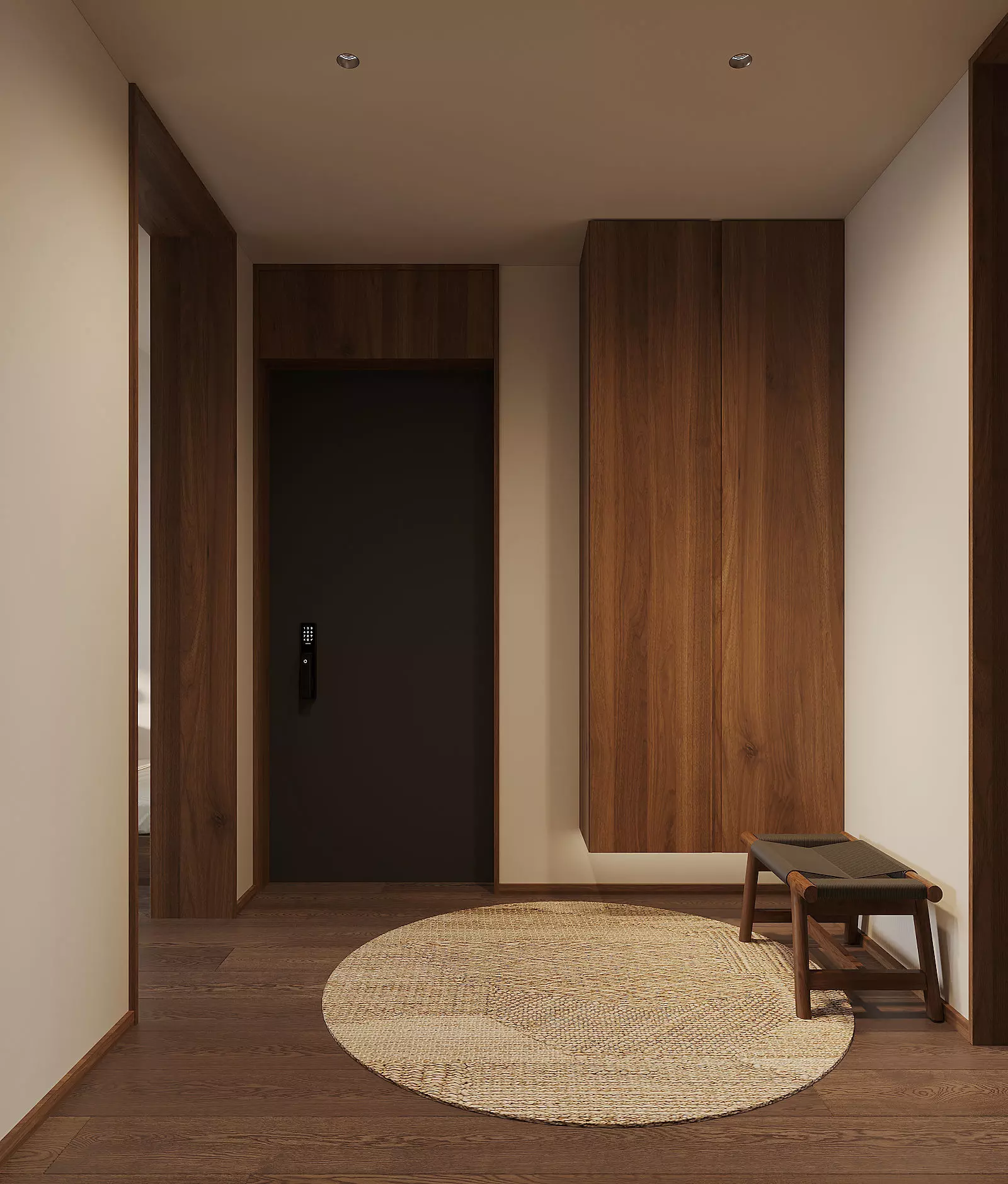 Eclectic interior scene 3D model_5