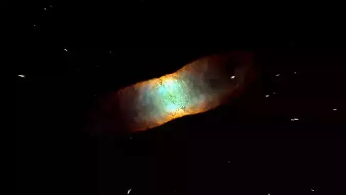 Retina Nebula 3D model