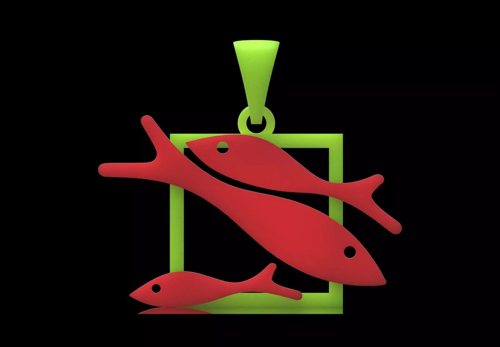 gold stl 3dm Pendant A Symbol of Peace and Nature gp0054 3D print model_15