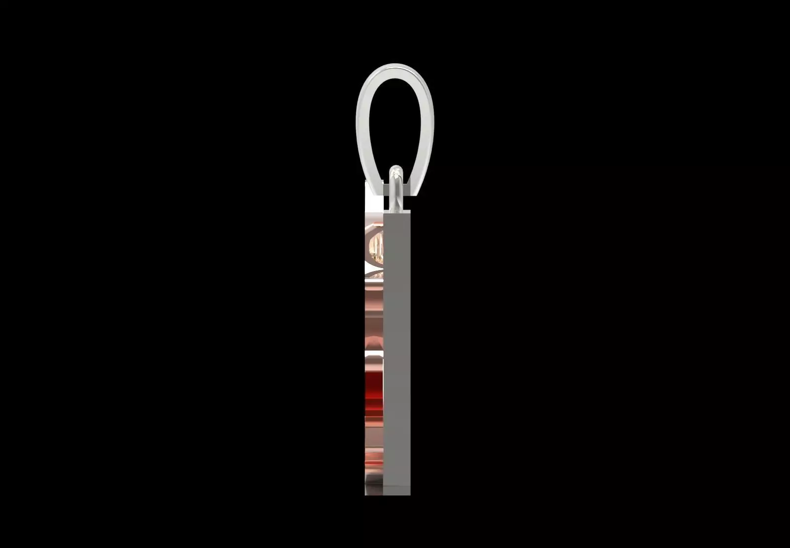 gold stl 3dm Pendant A Symbol of Peace and Nature gp0054 3D print model_2