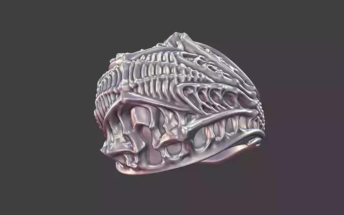 bioorganic giger style ring  v1