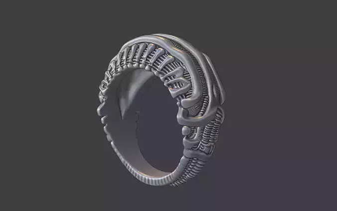 bioorganic giger style ring  v3