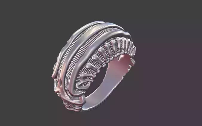 bioorganic giger style ring  v3